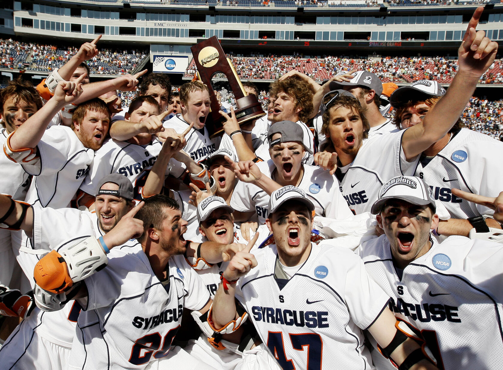 2008: Syracuse wins its 10th NCAA men’s lacrosse championship